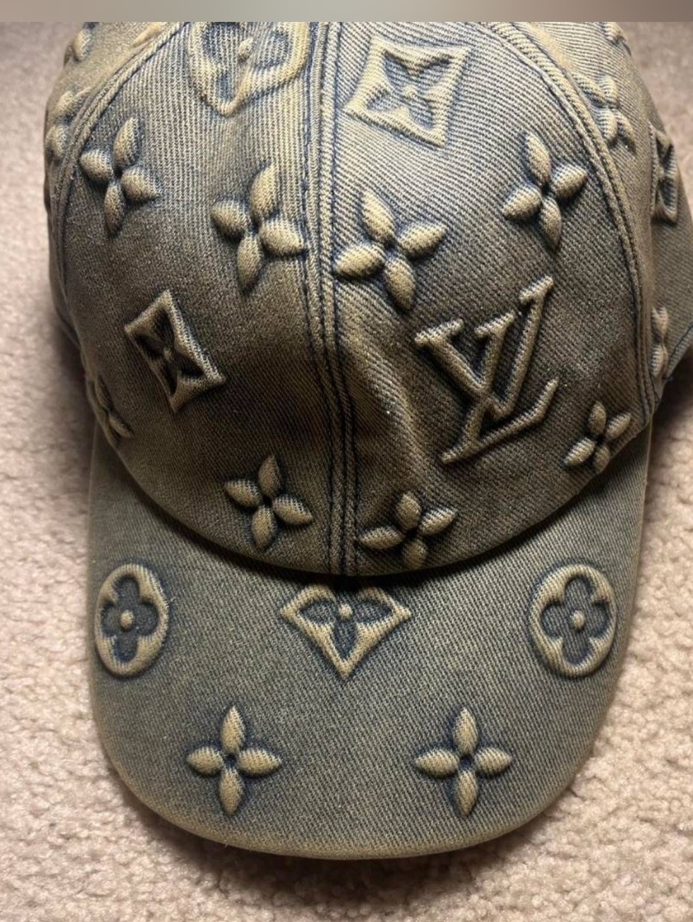 Louis Vuitton Denim Monogram Hat